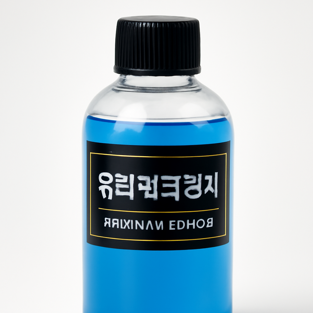 유리창 전용 코팅제